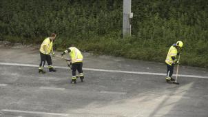 <p>Arbeiten auf dem Brüsseler Ring sorgen regelmäßig für Schwierigkeiten im Verkehr.</p>