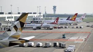 <p>Ein Blick auf den Landesflughafen in Zaventem</p>