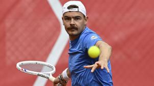 <p>Auch Simon Beaupain sicherte sich am Freitag seinen Platz im Halbfinale.</p>