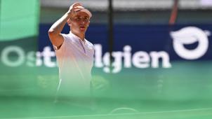<p>Emilien Demanet gewinnt das ITF-Turnier in Eupen.</p>