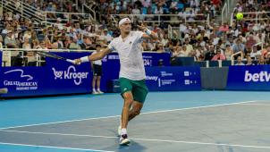 <p>Für Alexander Zverev endete das neue Mixed-Turnier der US Open bereits im Achtelfinale.</p>