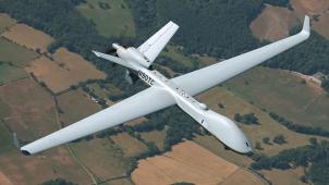 <p>Die Drohne MQ-9B SkyGuardian kann bis zu 40 Stunden lang ununterbrochen Aufklärungsflüge durchführen.</p>