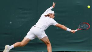 <p>Zizou Bergs führt das belgische Herrenfeld an und nimmt zum zweiten Mal an den US Open teil.</p>