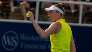 <p>Elise Mertens bereitete sich in Monterrey auf die US Open vor.</p>