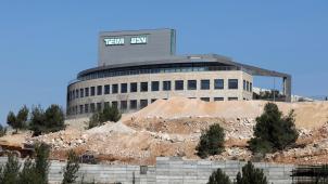 <p>Das Pharma-Unternehmen Teva in Jerusalem</p>