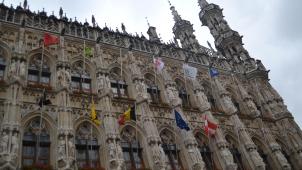 <p>Das Rathaus von Löwen</p>