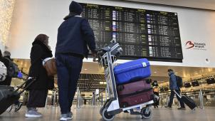 <p>Blick auf den Flughafen</p>