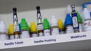<p>Liquids für E-Zigaretten in verschiedenen Geschmacksrichtungen</p>