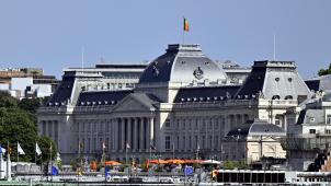 <p>Der Königspalast in Brüssel</p>