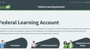 <p>Ein Blick auf die Website vom FLA</p>