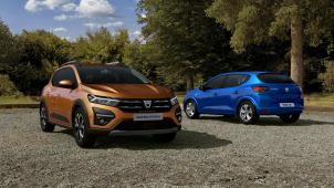 <p>Der Sandero im Aufwind: Dacias Erfolgsmodell prägt das Straßenbild der Wallonie wie kaum ein anderes Auto.</p>