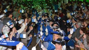 <p>Bis zu 130 „Funken“ marschierten zu den Glanzzeiten der Gesellschaft in den Eupener Sälen ein. Im Herbst 2020 löste der Traditionsverein sich auf.</p>