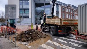 <p>Wie das GrenzEcho von einem verantwortlichen Mitarbeiter des Wasserwerks vor Ort erfuhr, werden die Arbeiten am Montag um 21.30 Uhr starten.</p>