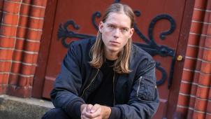 <p>Max Rieger, Frontmann der Band Die Nerven.</p>