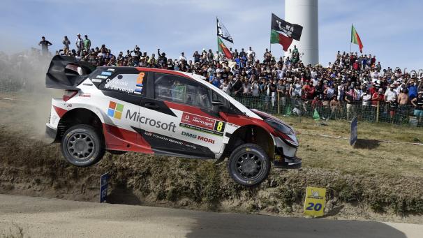 <p>Toyota-Fahrer Ott Tänak aus Estland hat die Rallye Portugal gewonnen.</p>
