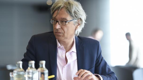 <p>Walter Van Steenbrugge, der Rechtsbeistand von Sporting Lokeren.</p>