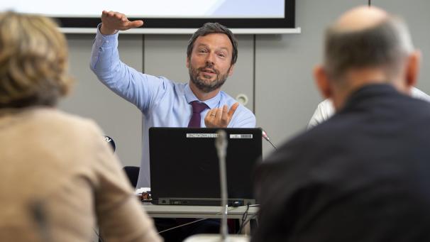 <p>Pierre Wunsch: „Belgien muss seine strukturellen Reformen auf ausgewogene, inklusive Weise fortsetzen.“</p>