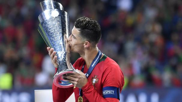 <p>Nicht Cristiano Ronaldo (Bild), sondern sein Mitspieler Bernardo Silva wurde zum besten Spieler des Finalturniers ausgezeichnet.</p>