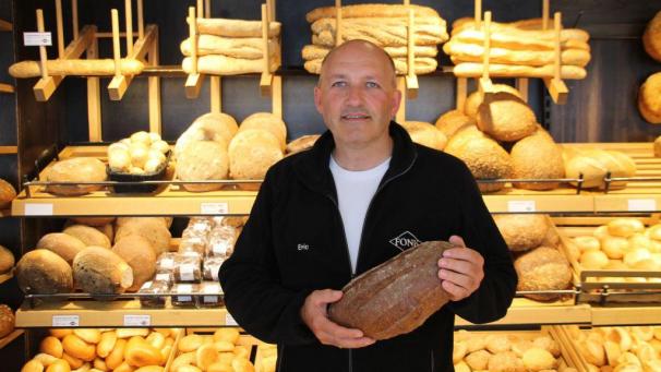 <p>Eric Fonk führt die Bäckerei Fonk in St.Vith gemeinsam mit seinem Bruder Mario in dritter Generation.</p>