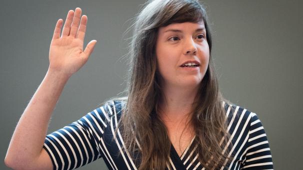 <p>Ecolo Ostbelgien begrüßt das Abkommen in der Wallonie. Anne Kelleter zog für die Grünen ins Parlament in Namur ein.</p>