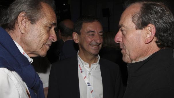 <p>Großes Wiedersehen anlässlich der 24h Le Mans 2019:Jacky Ickx (l.) und Jackie Oliver (r.)</p>