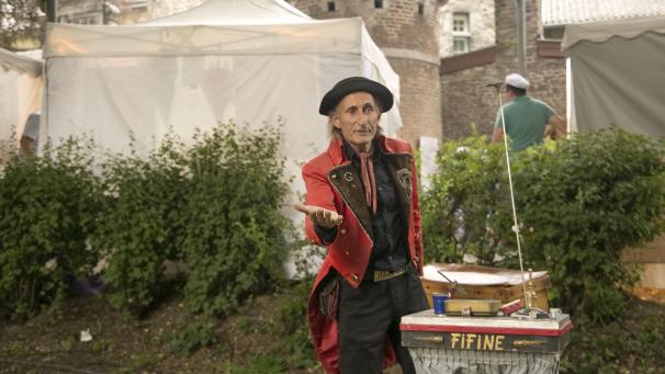 <p>Der gebürtige Brüsseler Gilbert Liberman gastiert als „ehrlicher Scharlatan“ auf dem Jahrmarkt.</p>