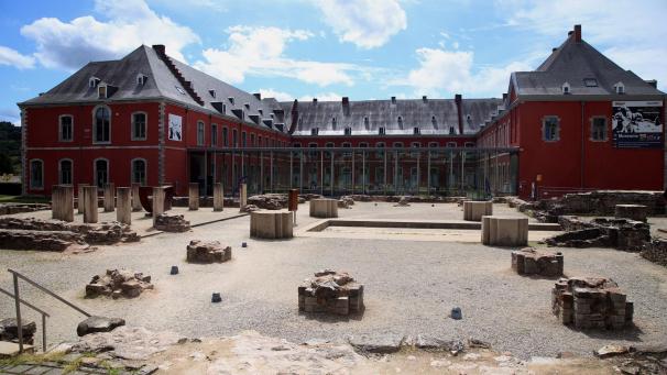 <p>Die Abtei spielt eine wichtige Rolle im touristischen Angebot von Stavelot.</p>
