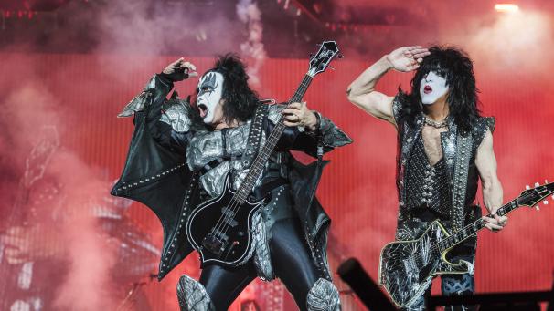 <p>Kiss rundeten das Graspop am Sonntageband mit ihrer spektakulären Show ab. Auch für sie fällt nun der letzte Vorhang. Dies ist zumindest, was sie angekündigt haben.</p>