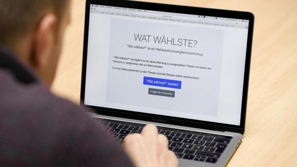 <p>Das „Wat-Wählste?“-Tool des RDJ trug zur politischen Meinungsbildung in der DG teil.</p>