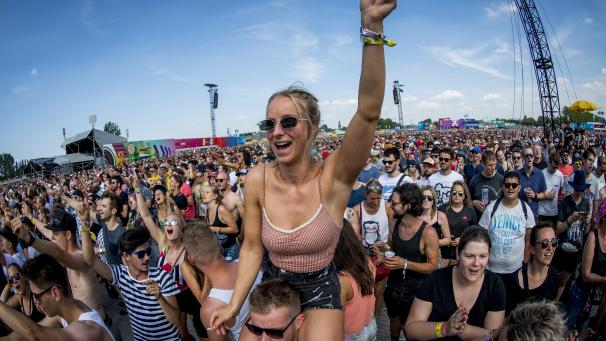 <p>Die Party in Werchter kann beginnen.</p>