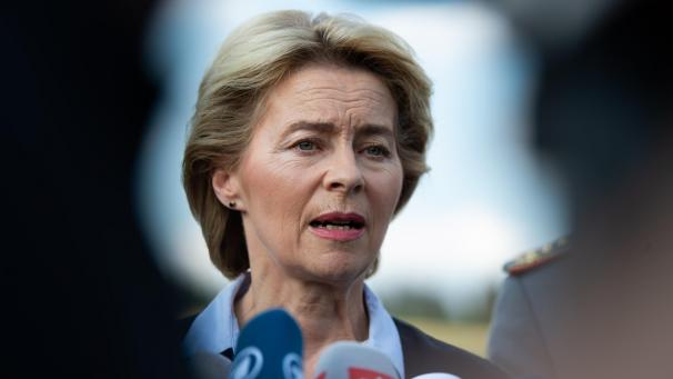<p>Ursula von der Leyen wurde nicht von Merkel nominiert.</p>