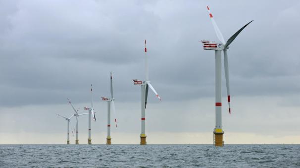 <p>Frankreich plant an der Grenze zu Belgien einen großen Offshore-Windpark. Illustrationsbild: belga</p>