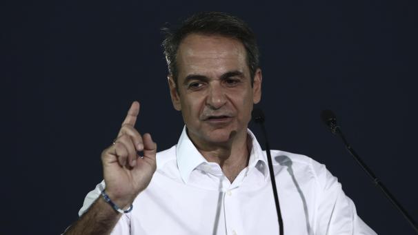 <p>Umfragen sagen einen Sieg der Partei Nea Dimokratia (ND) unter Kyriakos Mitsotakis voraus. Bild: belga</p>