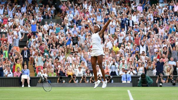 <p>Erst 15 Jahre alt und schon auf dem Weg an die Weltspitze: Cori Gauff.</p>