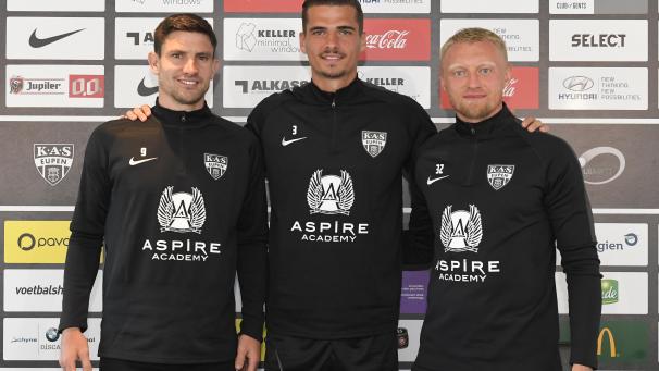 <p>Flavio Ciampichetti, Menno Koch und Andreas Beck.</p>