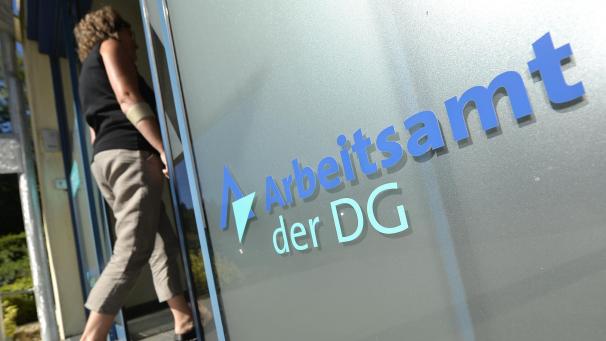 <p>Blick auf das Arbeitsamt der DG.</p>