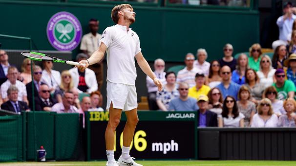 <p>David Goffin schied trotz starken Beginns aus.</p>