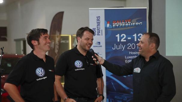 <p>Marijan Griebel (l.) und Johny Blom sind die großen Favoriten in Luxemburg.</p>