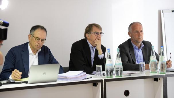 <p>Die Dreirichterkammer des CBAS</p>