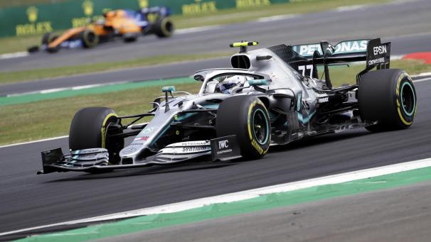 <p>Valtteri Bottas aus Finnland vom Team Mercedes in Aktion.</p>