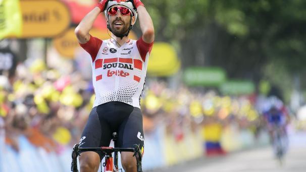 <p>Thomas De Gendt konnte sein Glück nicht fassen.</p>