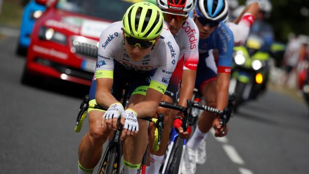 <p>Aimé De Gendt vor Stéphane Rossetto</p>
