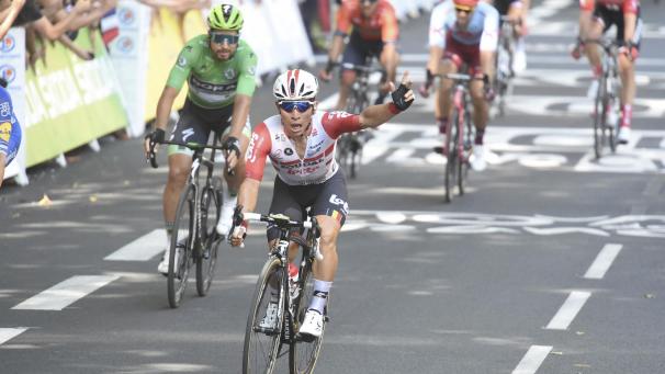 <p>Auch Caleb Ewan träumt von seinem zweiten Etappensieg.</p>