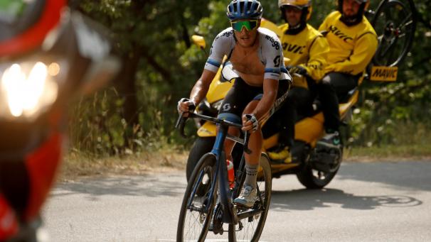 <p>Matteo Trentin schüttelte am Col de la Sentinelle seine Ausreißergefährten ab.</p>