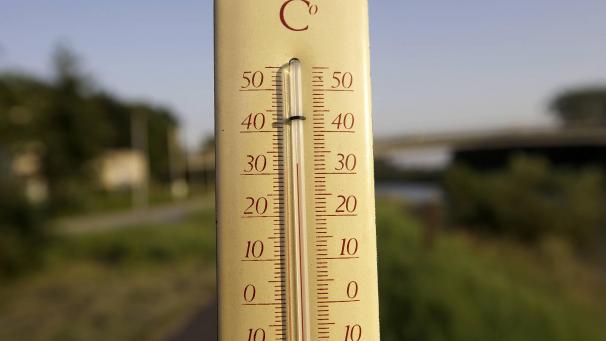 <p>Das Thermometer stieg am Mittwoch auf knapp 40 Grad.</p>