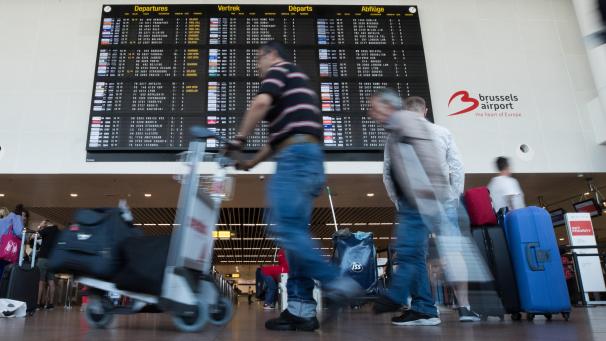 <p>Am Freitag war am Landesflughafen in Zaventem mächtig was los.</p>