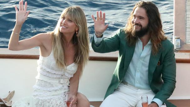 <p>Topmodel Heidi Klum und Musiker Tom Kaulitz</p>