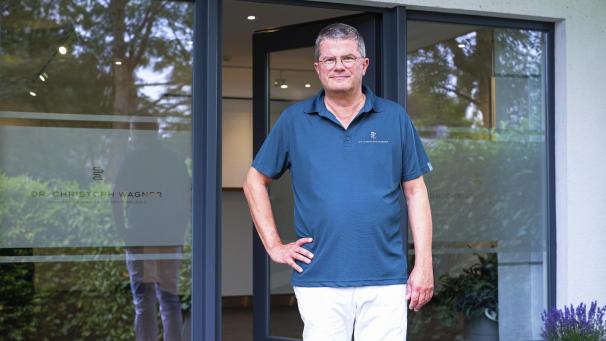 <p>Christoph Wagners neue berufliche Heimat ist seine Privatpraxis an der Vervierser Straße (Nr. 124) in Eupen.</p>