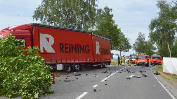 <p>Zwischen Neubrück und Metz kam es zu der fatalen Kollision zwischen dem Pkw des 20-jährigen Unfallopfers aus der Gemeinde Gouvy und einem entgegenkommenden Lkw.</p>