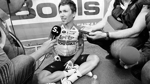 <p>Bjorg Lambrecht galt als großes Talent und wurde oft in einem Atemzug mit Remco Evenepoel genannt.</p>